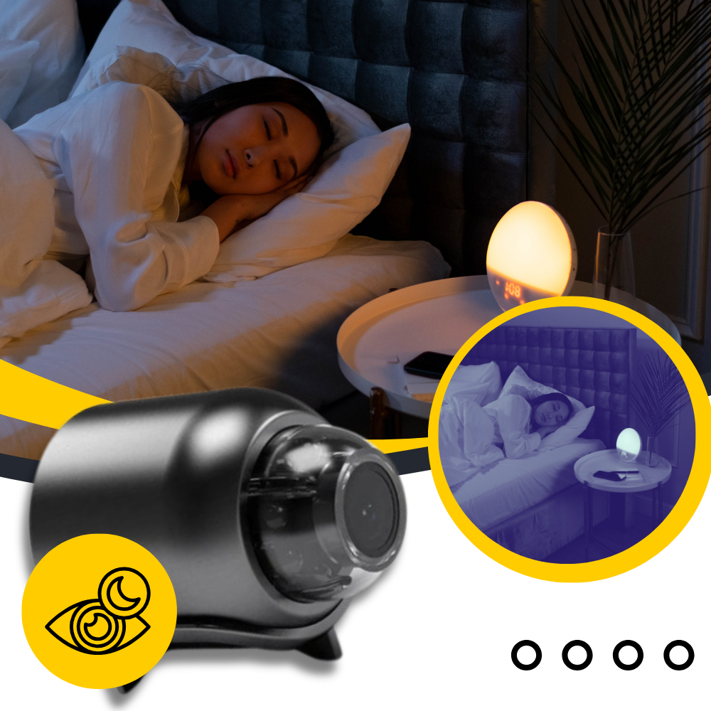 1080P HD trådløst overvågningskamera - Ozerty