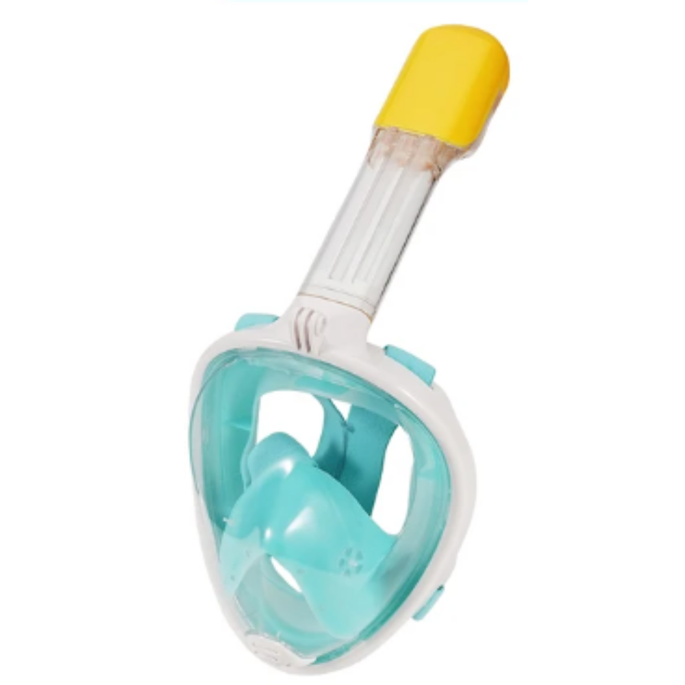 Snorkelmaske med 180° panoramaudsyn
-Grøn/BørnGrøn/TeenagerGrøn/Voksen - Ozerty