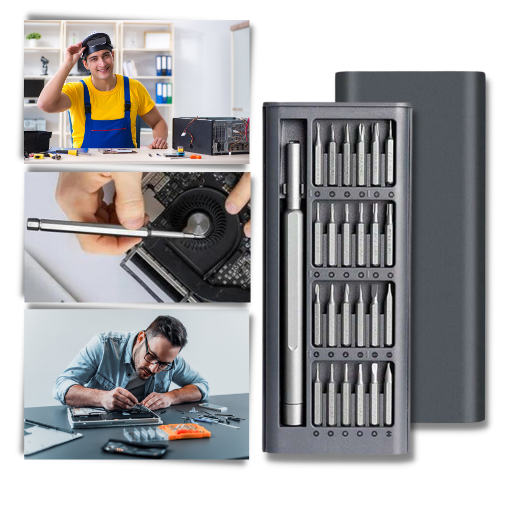 24-i-1 Skruetrækkersæt til præcision
- Ozerty