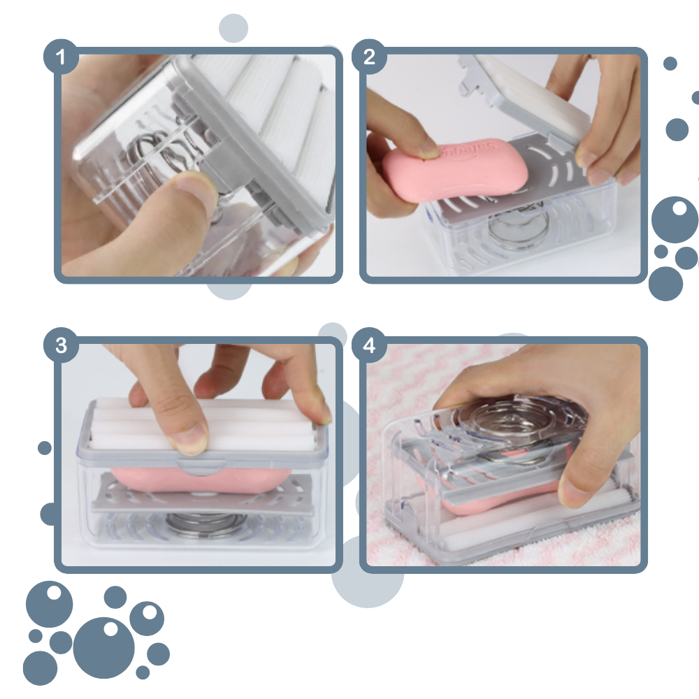 2-i-1 sæbedispenser
- Ozerty