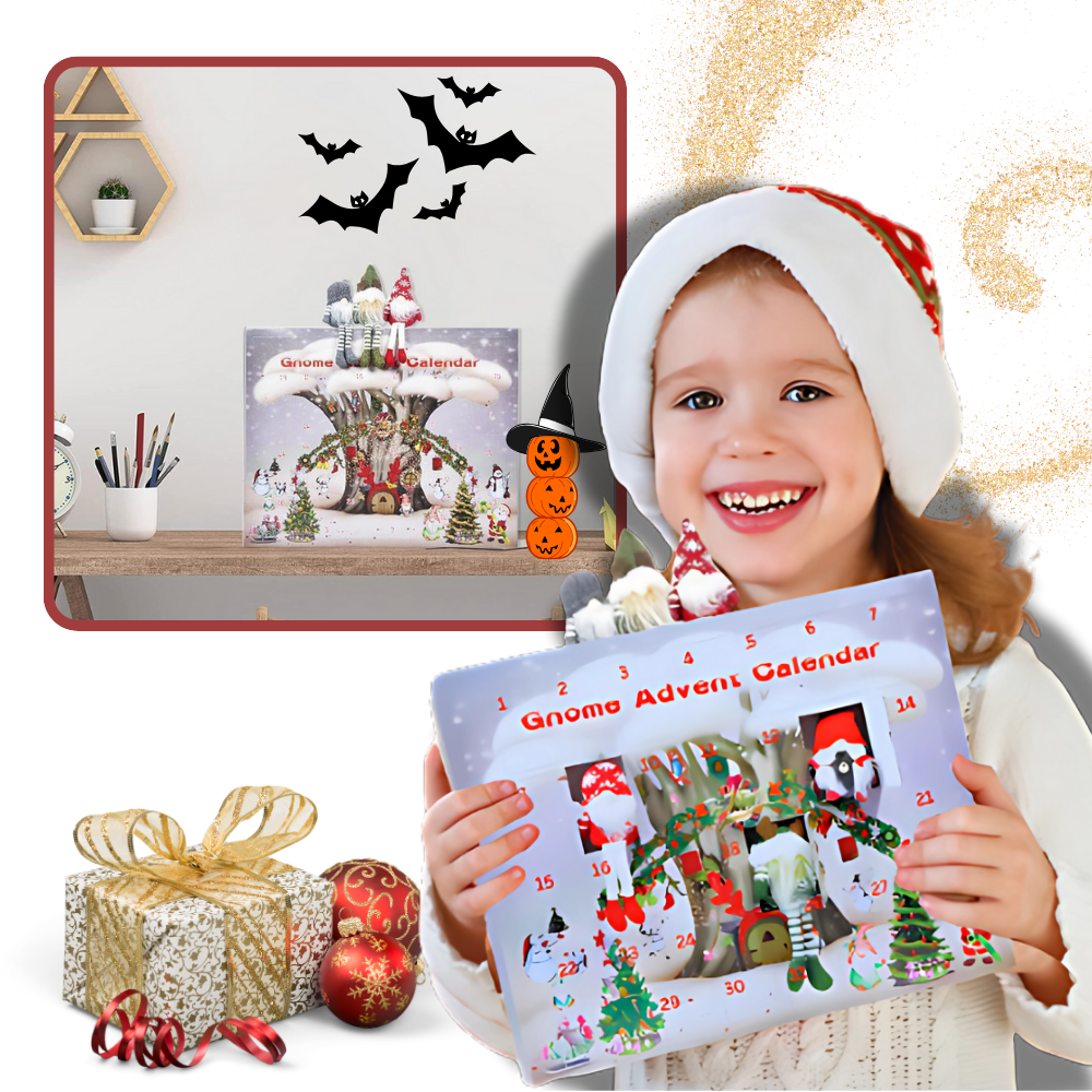 Adventskalender med nisser og 31-dages nedtælling - Ozerty