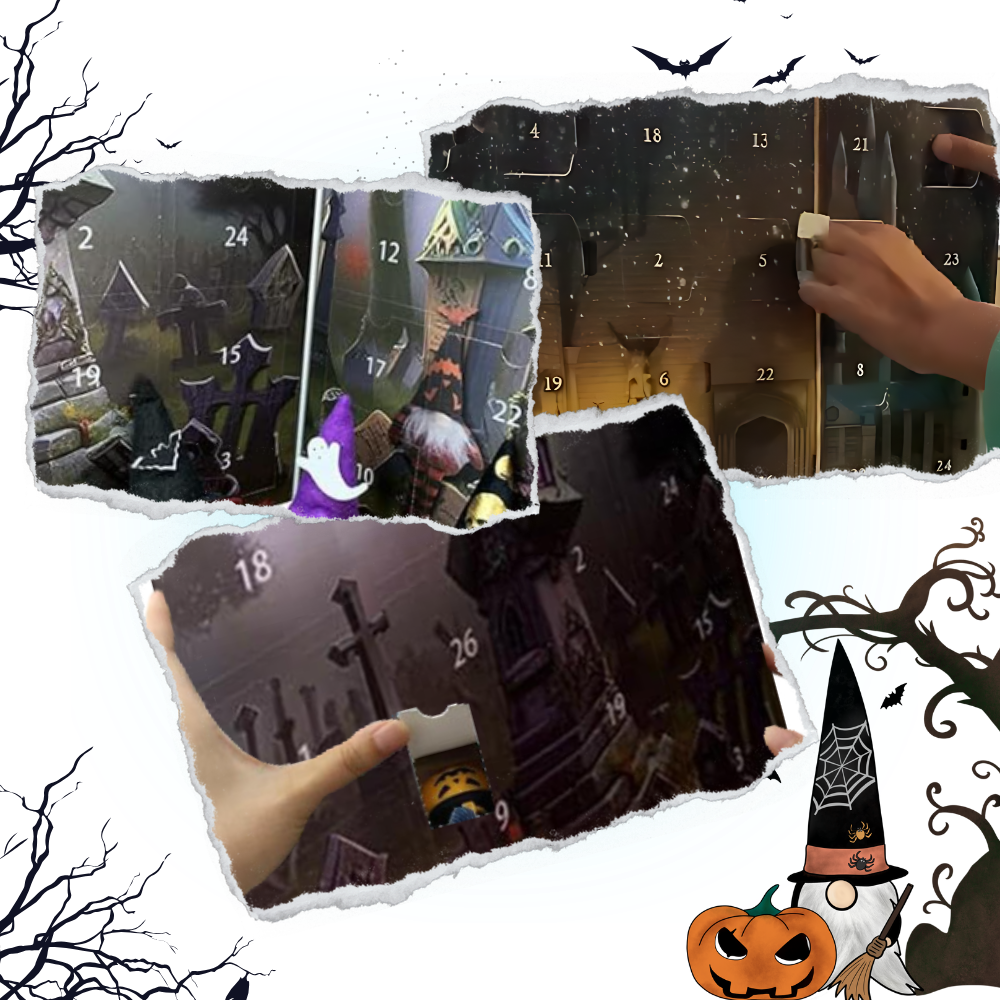 Adventskalender med 31-dages nedtælling til Halloween
- Ozerty