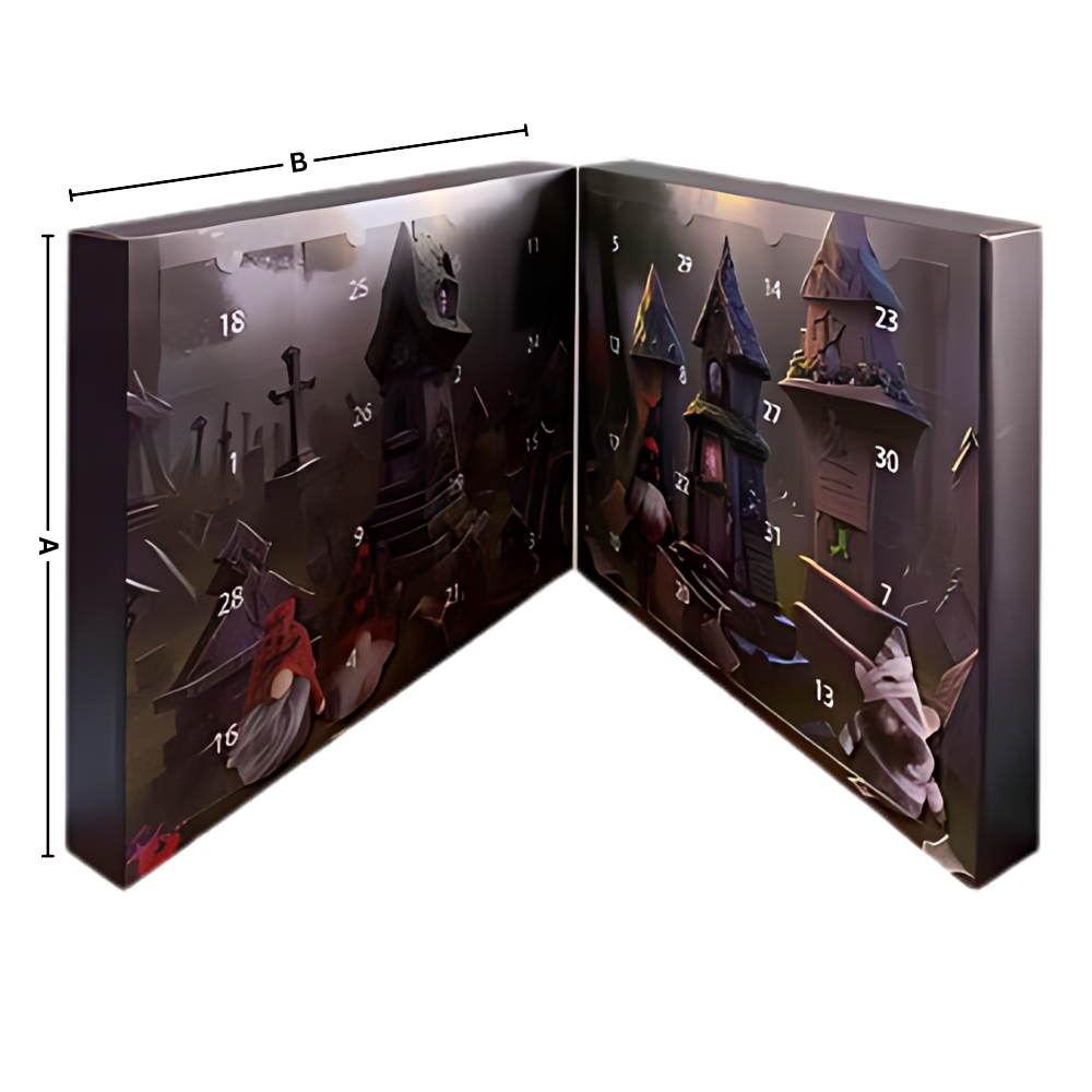 Adventskalender med 31-dages nedtælling til Halloween
- Ozerty