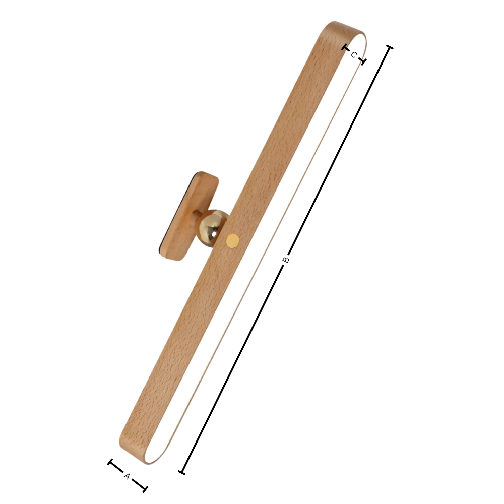 Spejllampe Med 3-trins Dæmpning - Ozerty