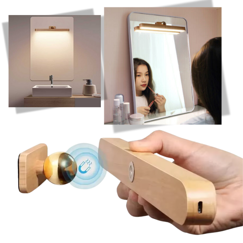 Spejllampe Med 3-trins Dæmpning - Ozerty