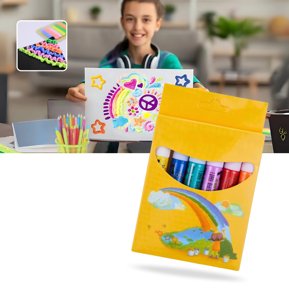 3D Puffy Bobbel Popcorn Tus - Ozerty