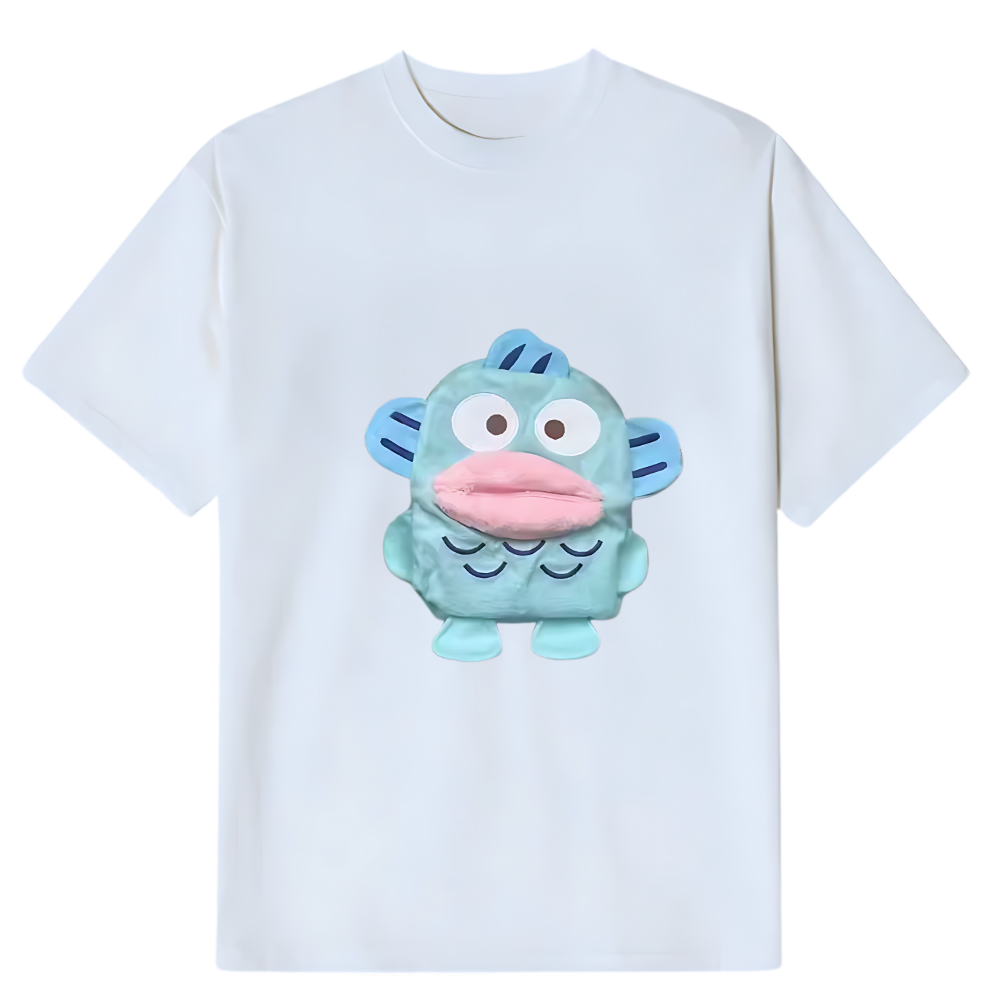 3D Shin Chan Carry trøje med lomme til papirlommetørklæder -Miniso T-shirt - Ozerty