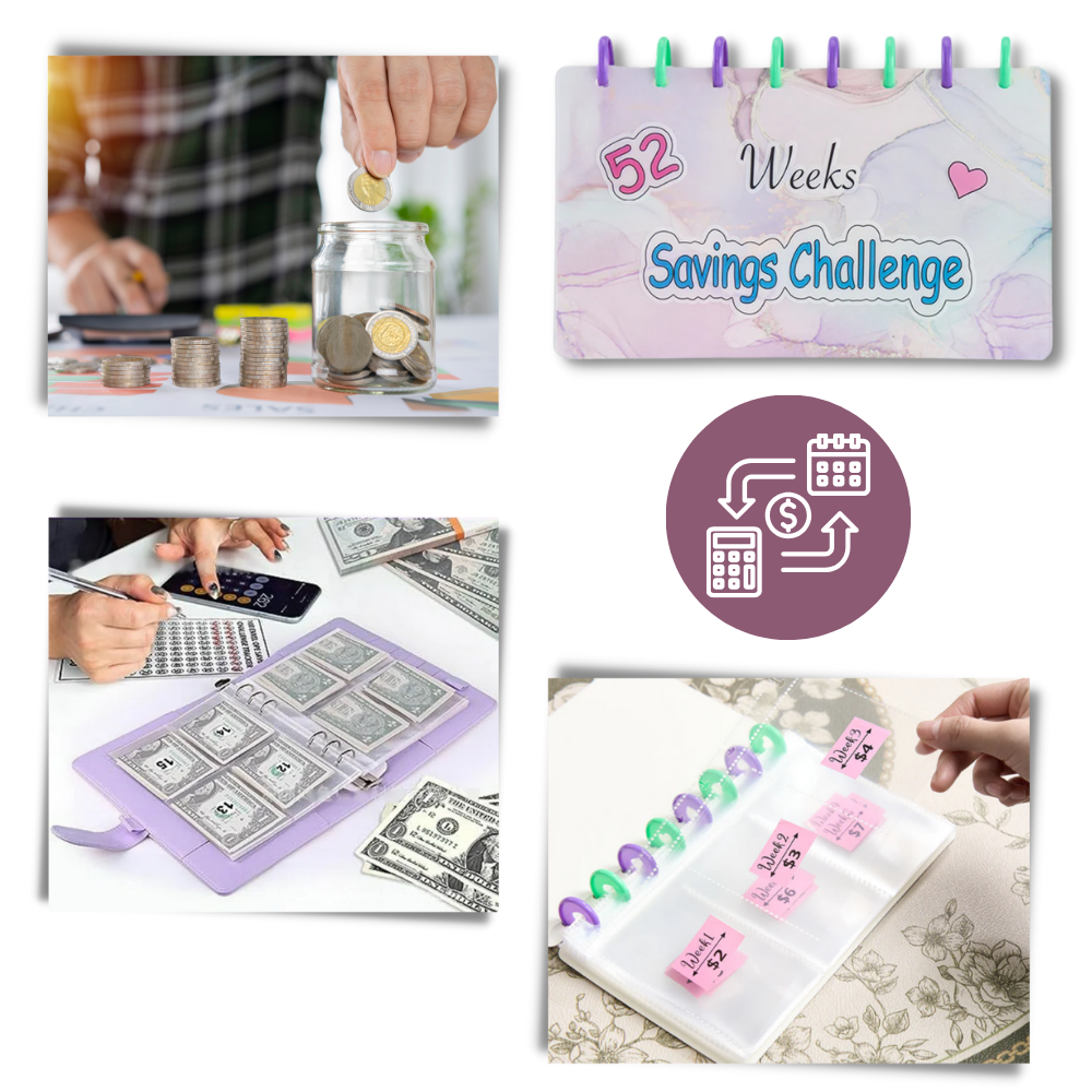 52-ugers komplet opsparingsmappe
- Ozerty