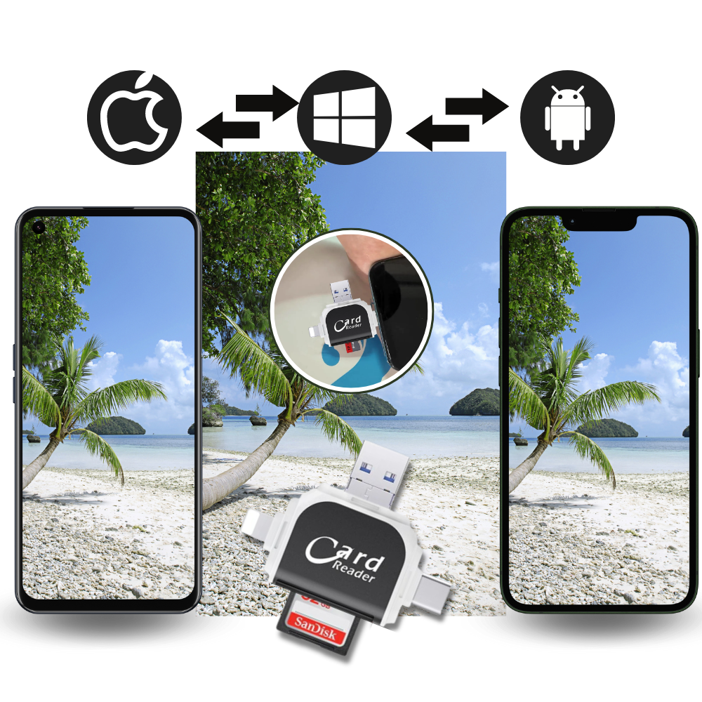 Universal SD-kortadapter
- Ozerty