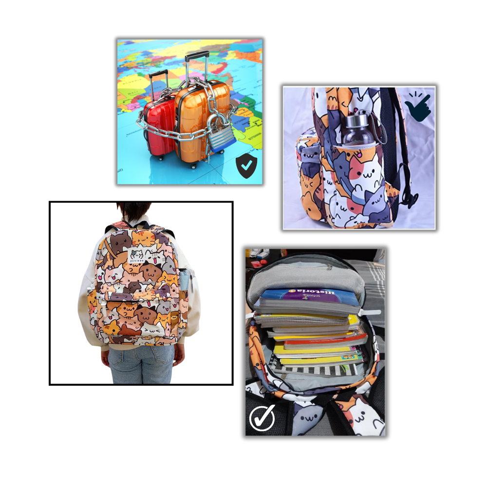 Finurlig Neko Astsum-rygsæk
- Ozerty