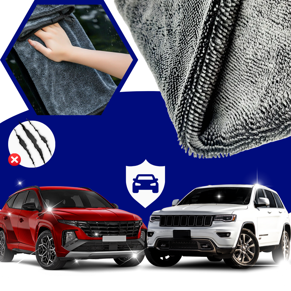 Absorberende Mikrofiber Glasklud - Ozerty