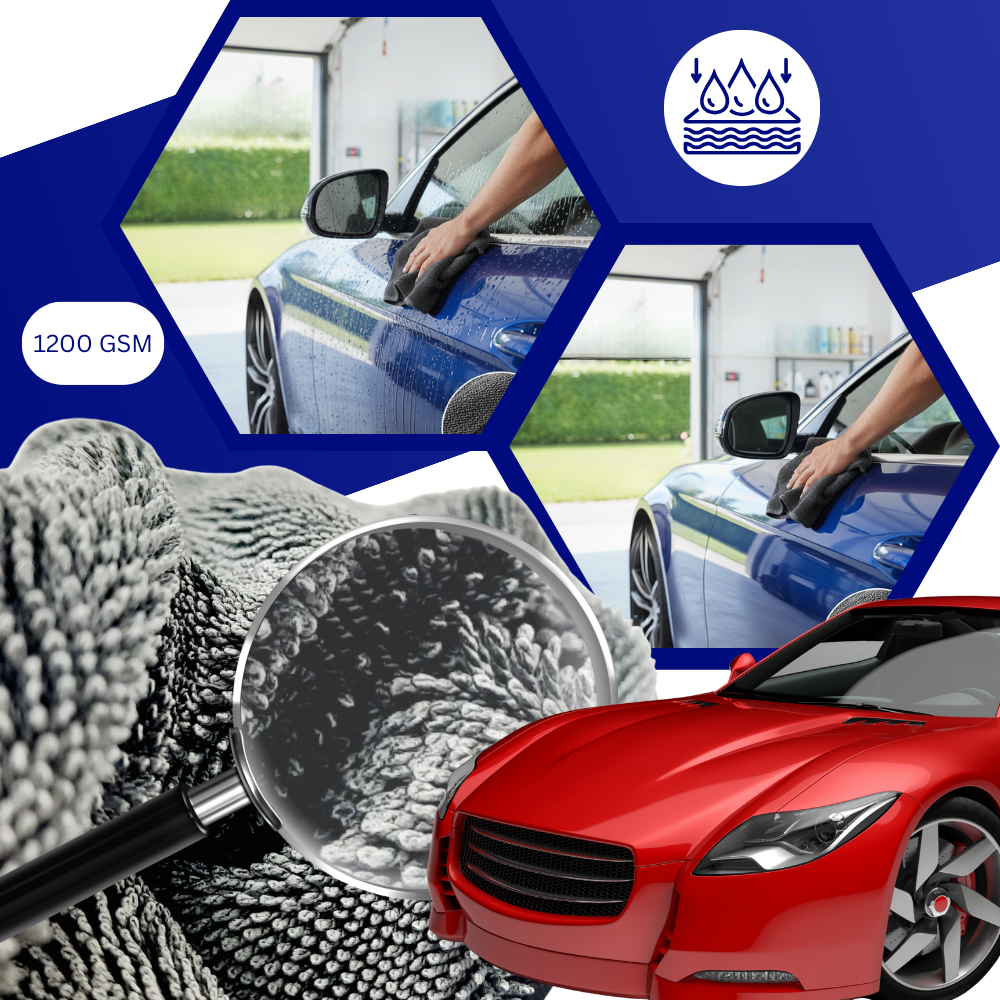 Absorberende Mikrofiber Glasklud - Ozerty