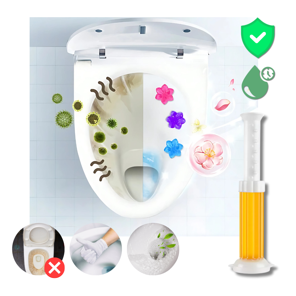 Toilet Gel-Stempel Med Aktiv Beskyttelse - Ozerty