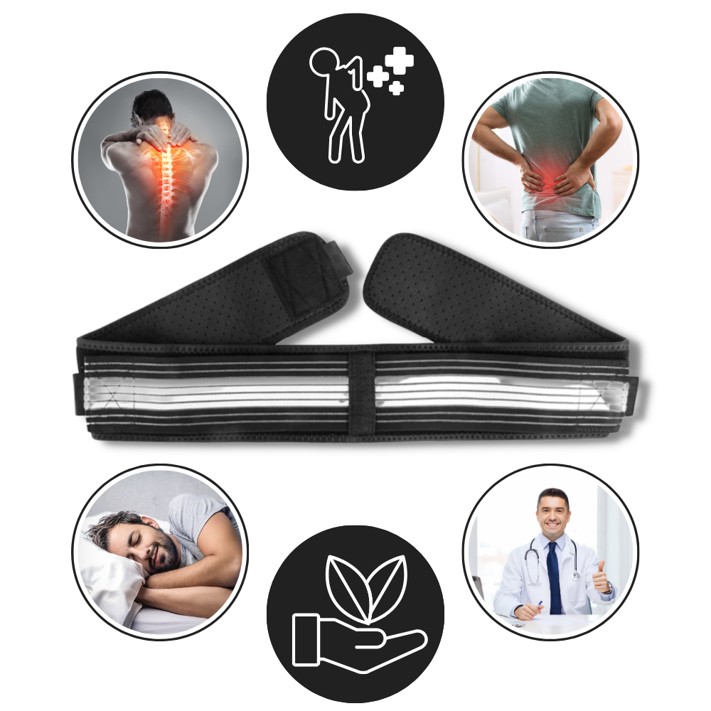 Justerbart rygbælte
- Ozerty