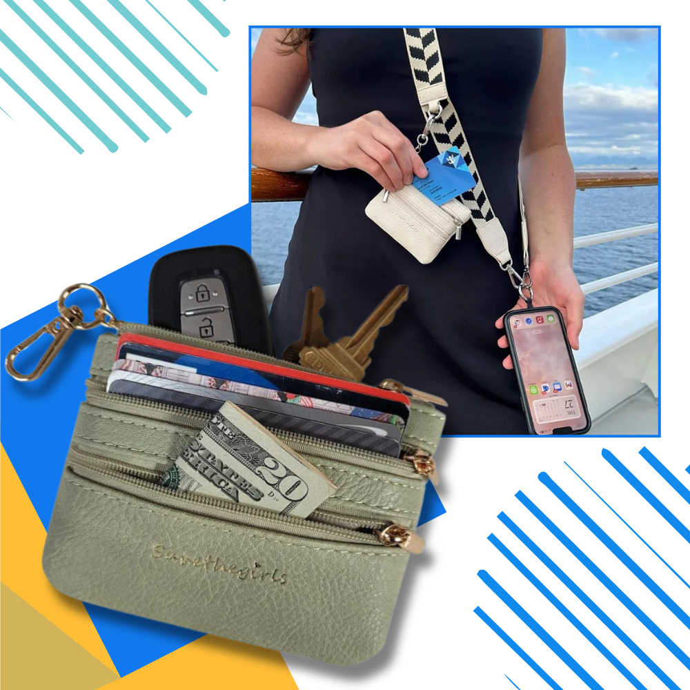 Justerbar crossbody mobilrem - Ozerty