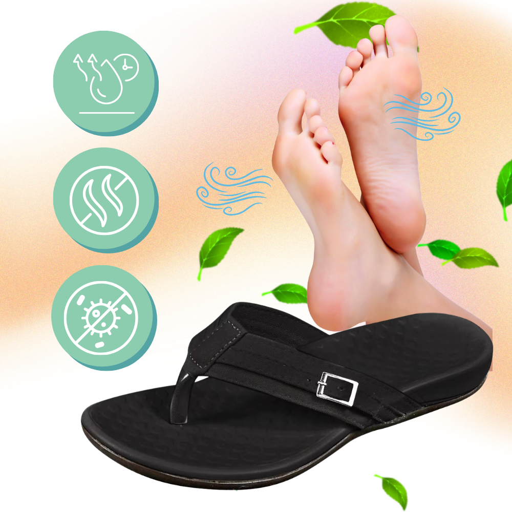 Ortopædiske sandaler med justerbare remme - Ozerty