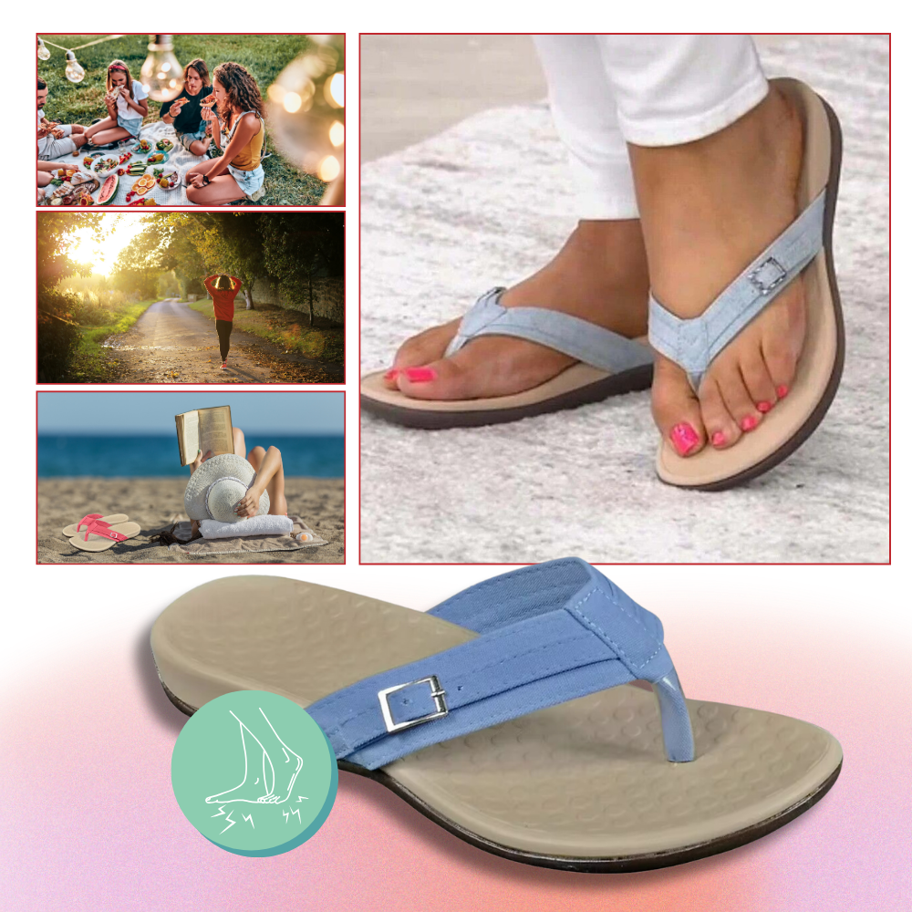Ortopædiske sandaler med justerbare remme - Ozerty