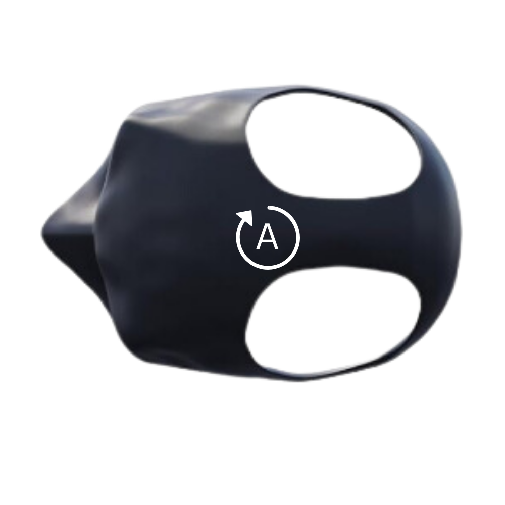 Bedårende Batman-maske til katte - Ozerty