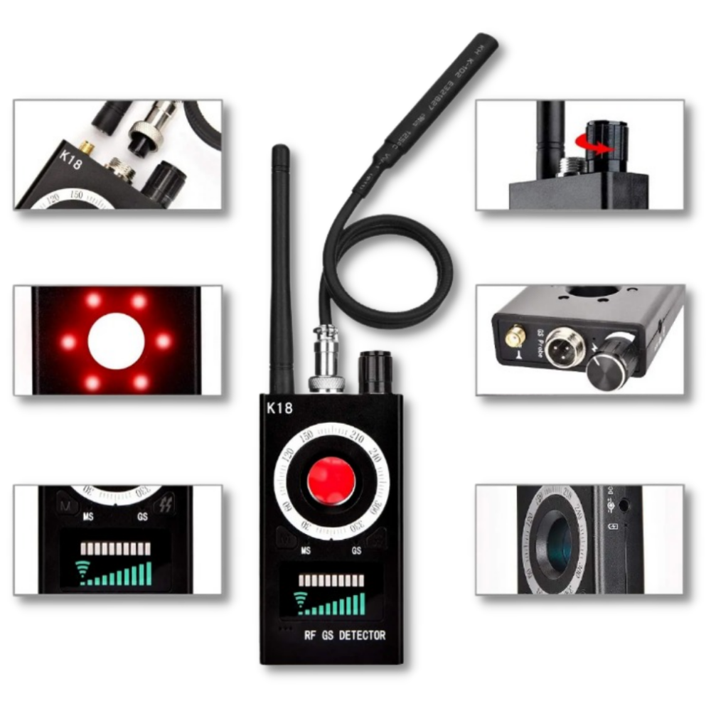 Avanceret frekvensdetektor af aflytning
- Ozerty