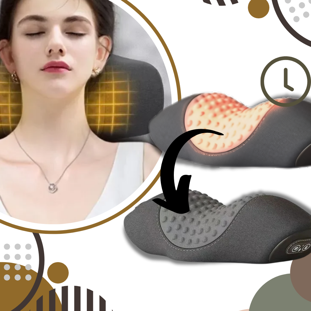 Avanceret pude med varmeterapi til nakkesmerter
- Ozerty