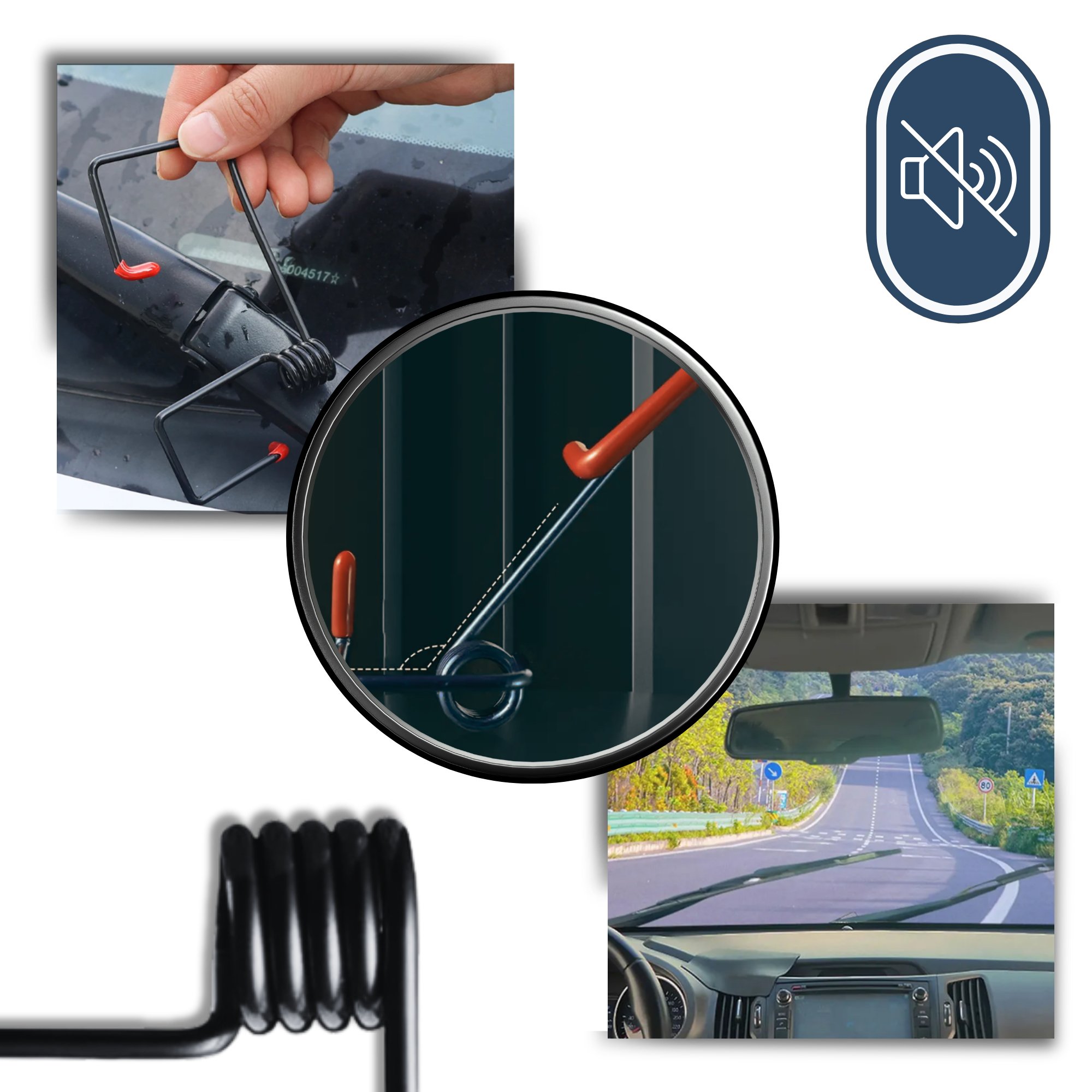 Viskerarm til bil for udsyn i al slags vejr
- Ozerty