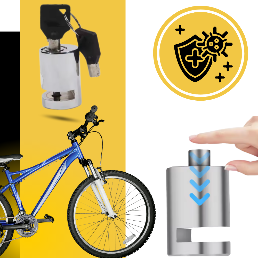 Aluminium Tyverisikringslås til Cykel - Ozerty