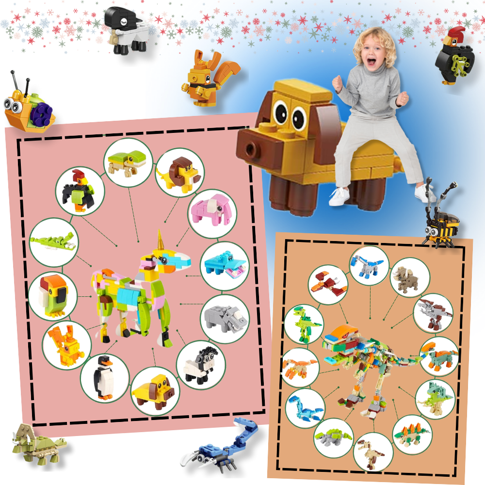 Minecraft-klodser Dyretema - Ozerty