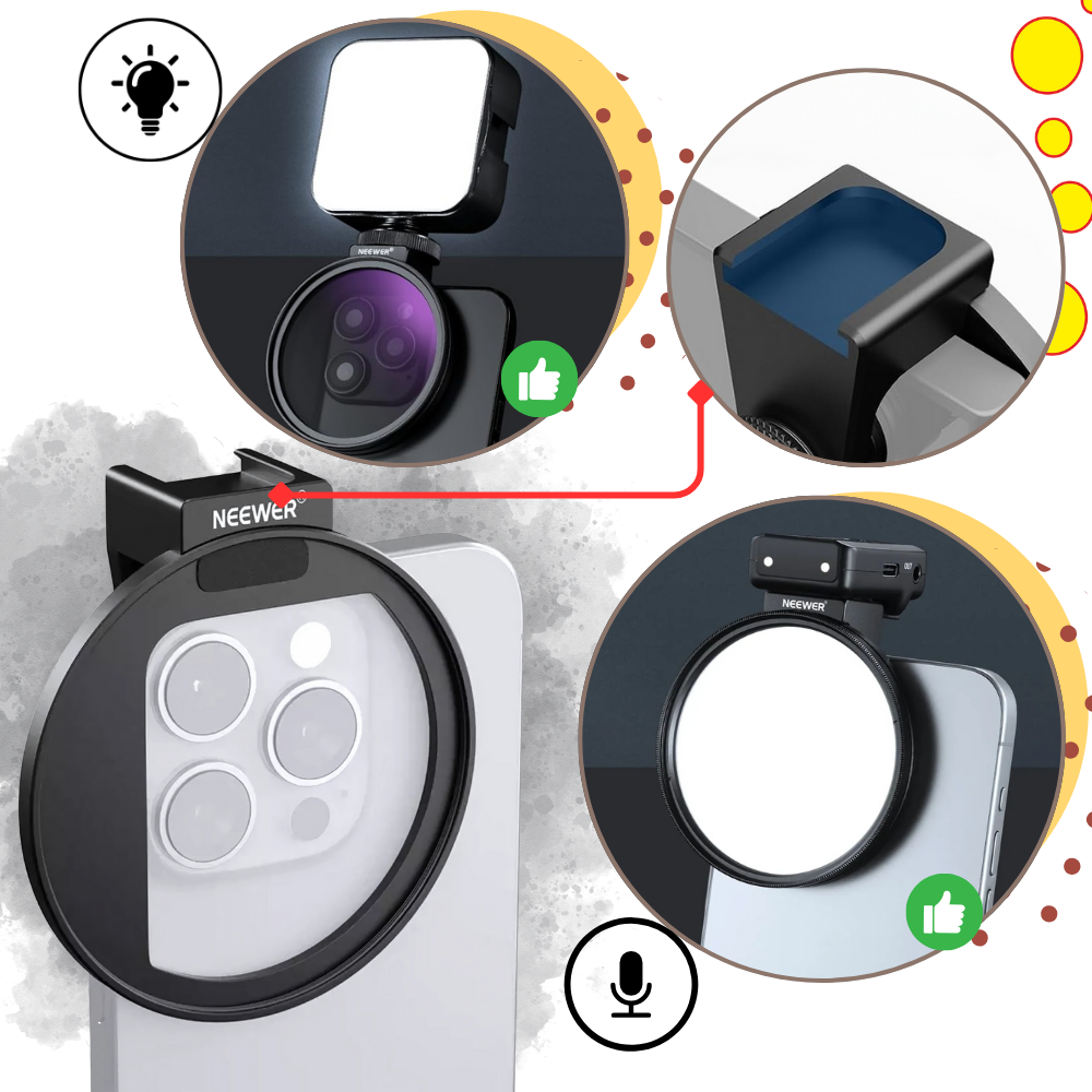 Anti-Leak Kamera-Linse Til Telefon - Ozerty