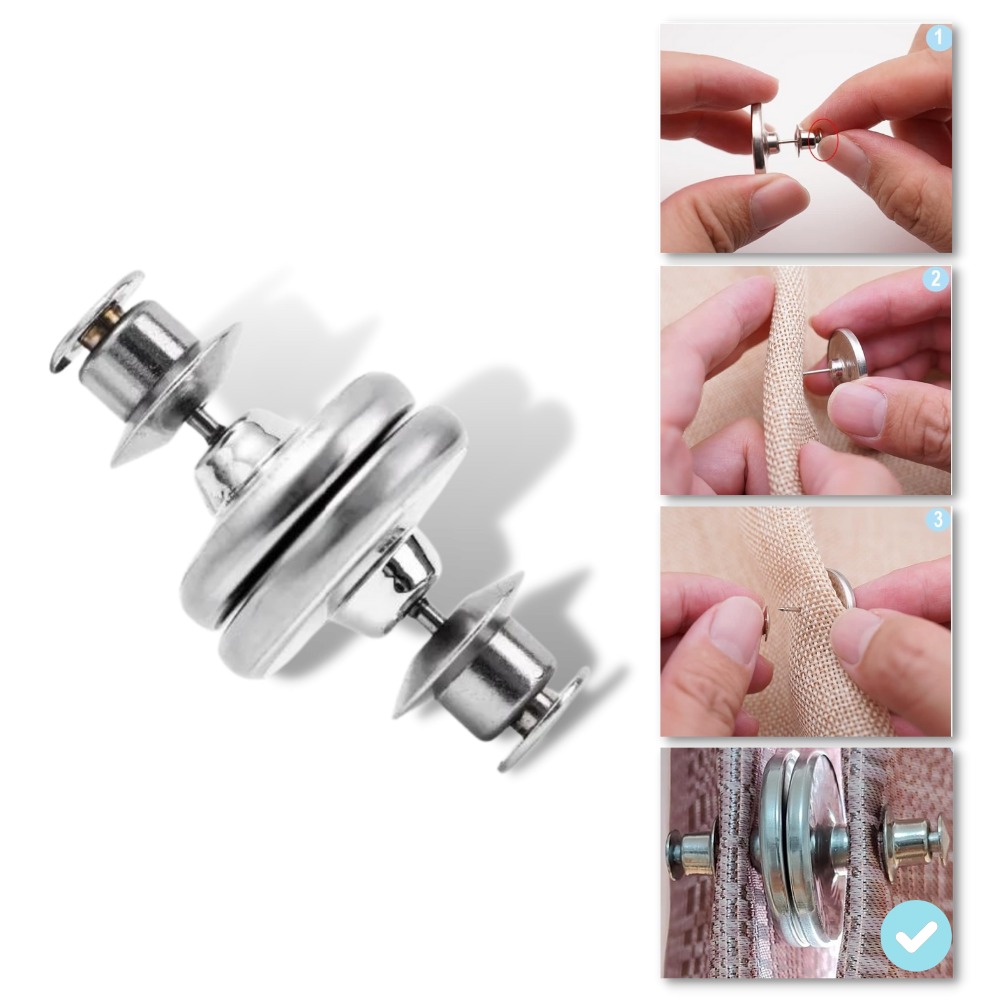 Magnetiske gardinklemmer mod gennemslip
- Ozerty