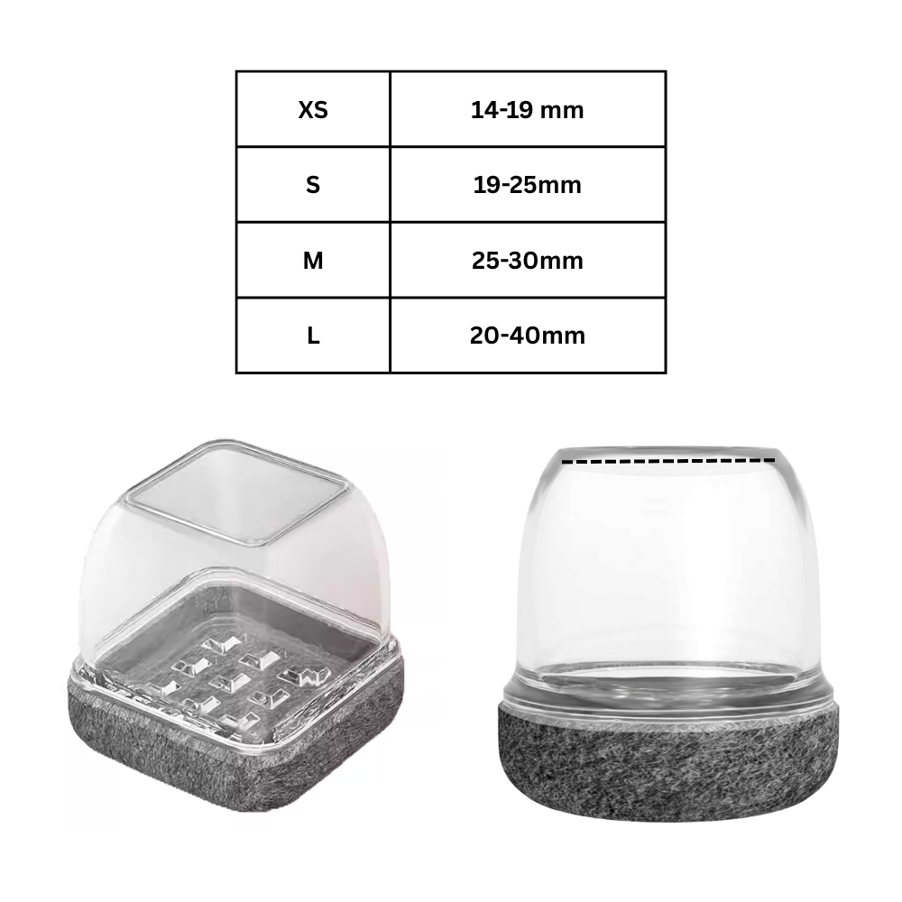 Ridsefri Møbelbenstrømper - Ozerty