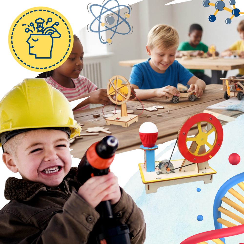 Videnskabeligt Træsamlesæt - Ozerty