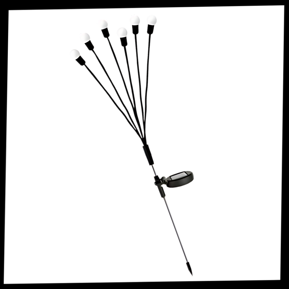 Vandtætte automatiske udendørs LED-solcellelamper - Ozerty, Elektrisk fyrværkeri havelys - Ozerty