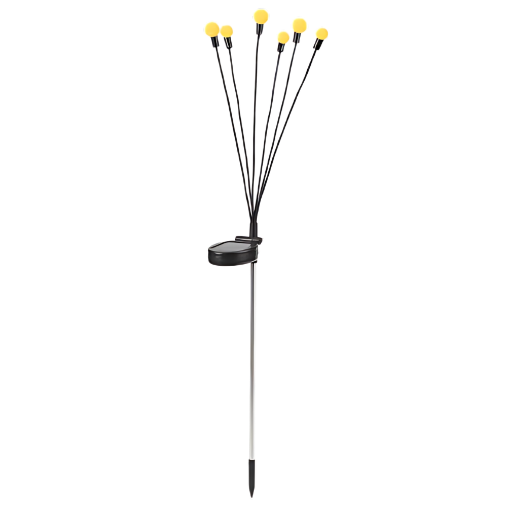 Vandtætte automatiske udendørs LED-solcellelamper -Varm hvid - Ozerty