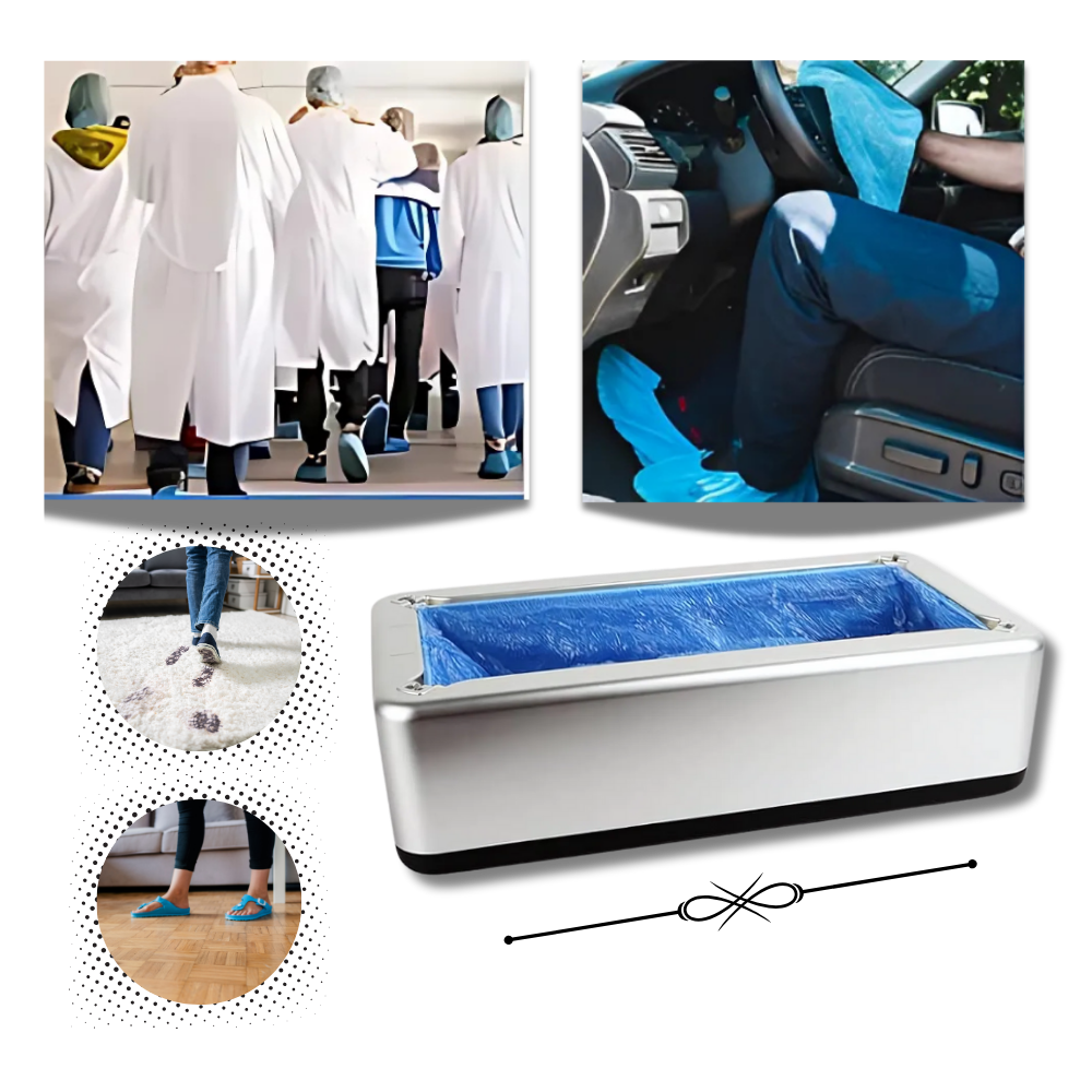 Automatisk dispenser til skoovertræk - Ozerty