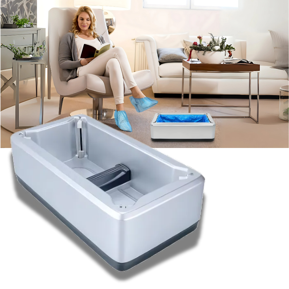 Automatisk dispenser til skoovertræk - Ozerty