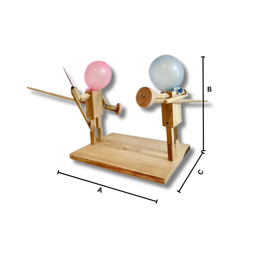 Sjovt Bambus Fægtespil med balloner
- Ozerty