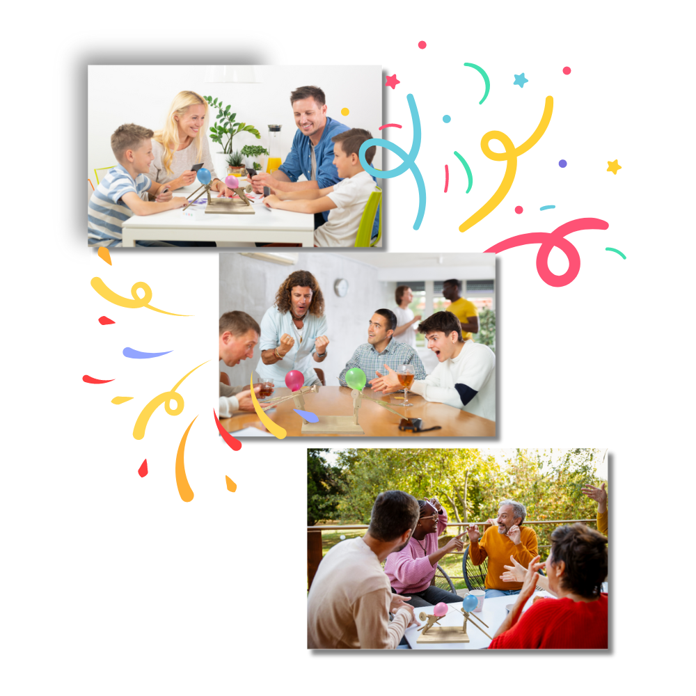 Sjovt Bambus Fægtespil med balloner
- Ozerty