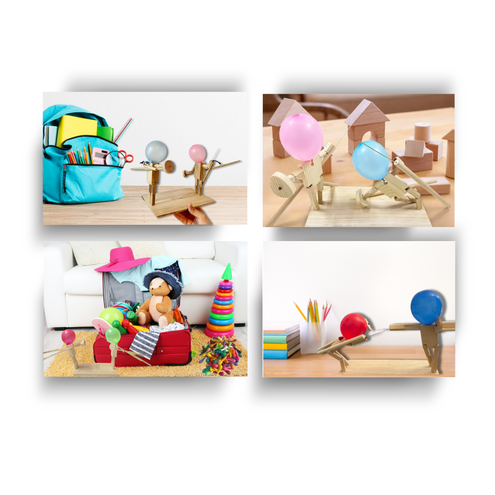 Sjovt Bambus Fægtespil med balloner
- Ozerty