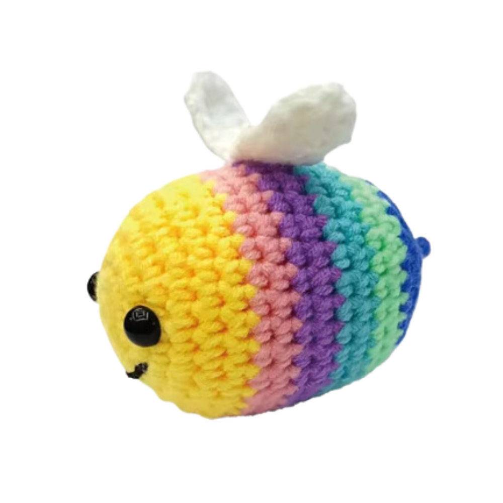 Begynderkit til kreative hæklede dyr
-Glad bi - Ozerty