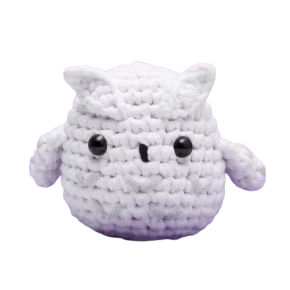 Begynderkit til kreative hæklede dyr
-Ugle - Ozerty