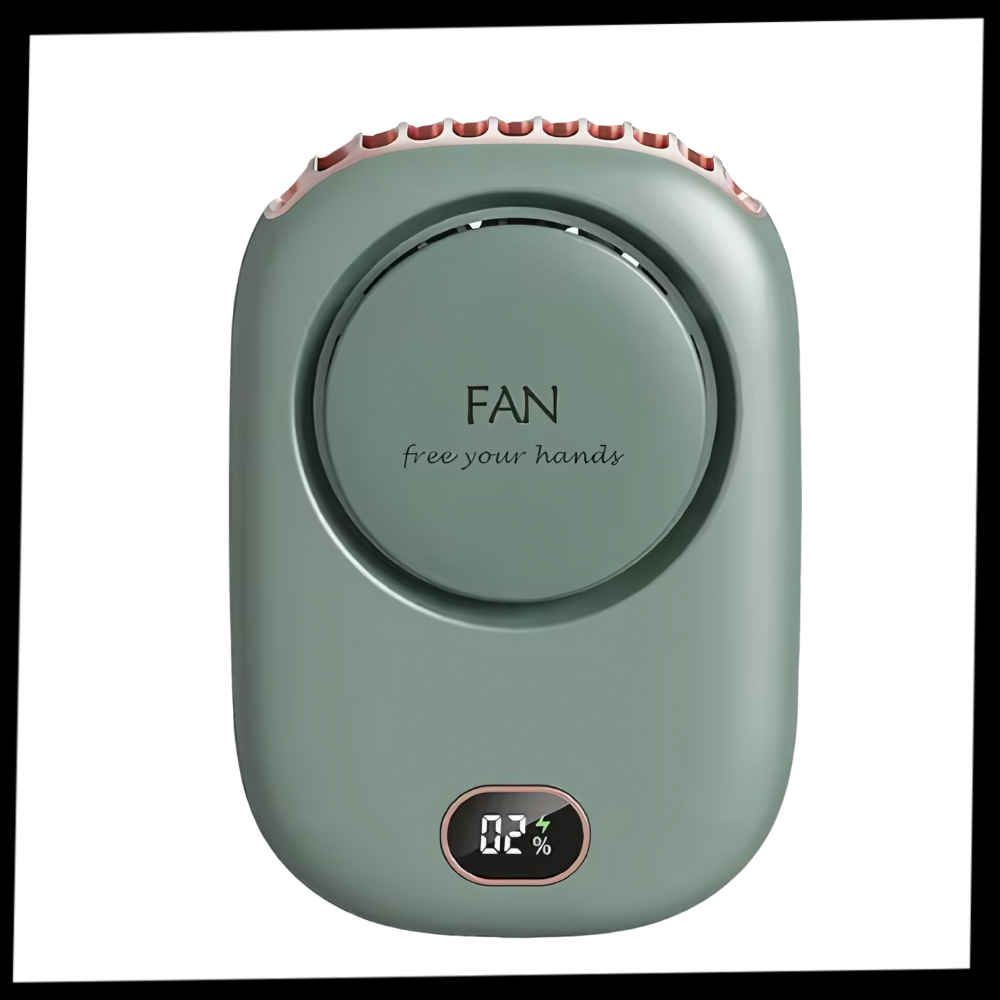 Justerbar bærbar nakkeventilator uden vinger
- Ozerty