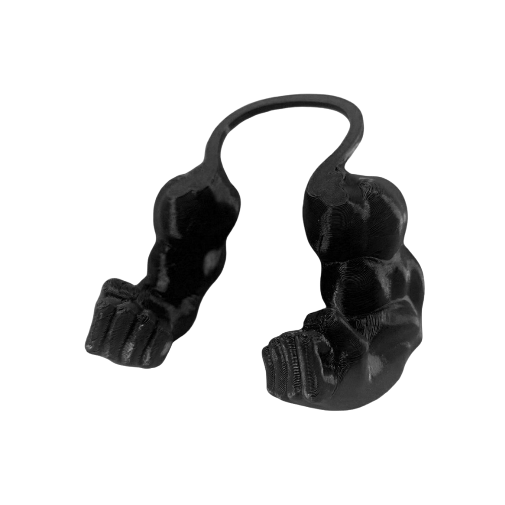 Bodybuilder Kattekostume -Sort - Ozerty