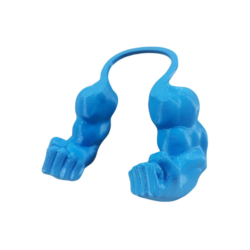 Bodybuilder Kattekostume -Blå - Ozerty