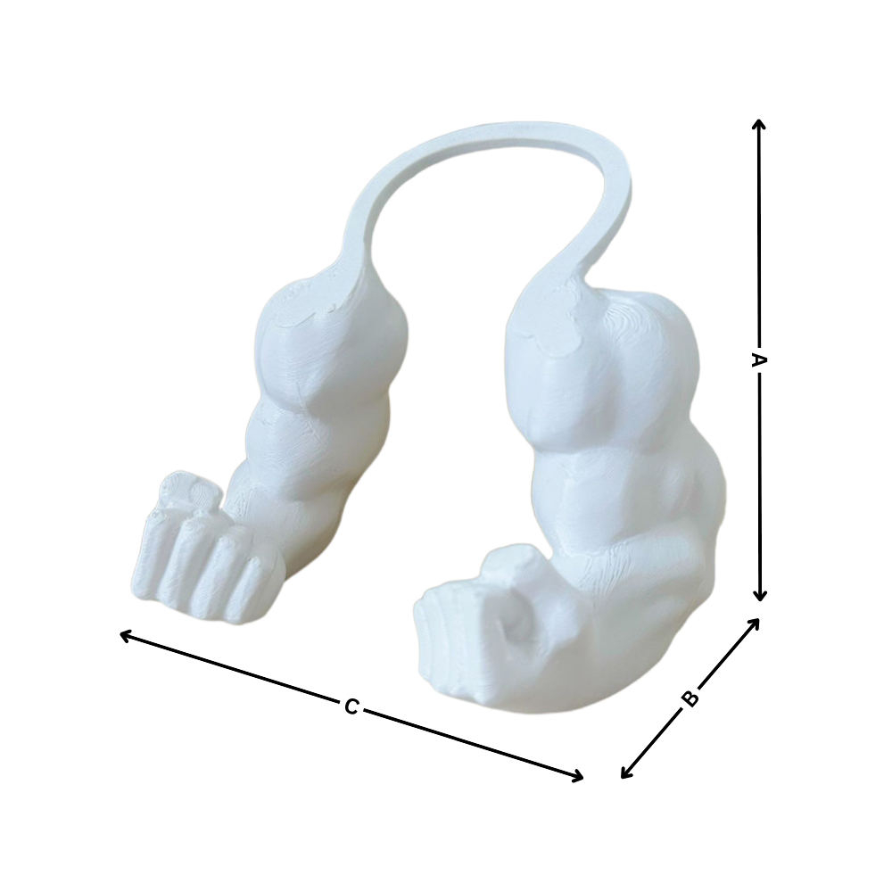 Bodybuilder Kattekostume - Ozerty