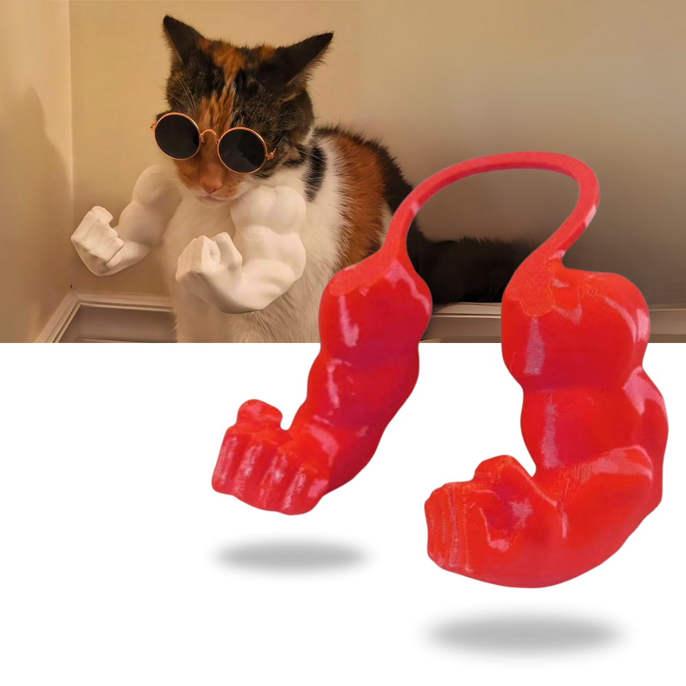 Bodybuilder Kattekostume - Ozerty