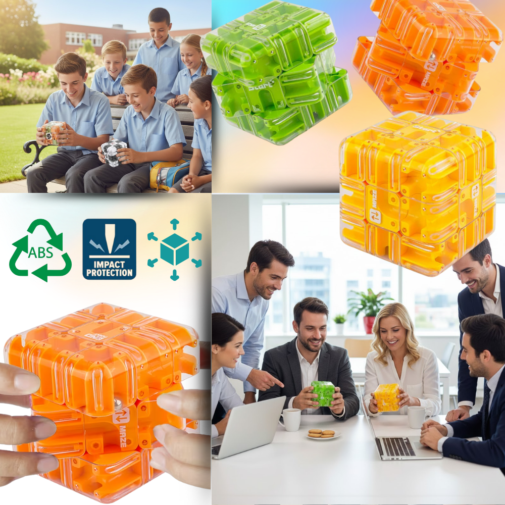 Hjernetræner Maze Cube - Ozerty