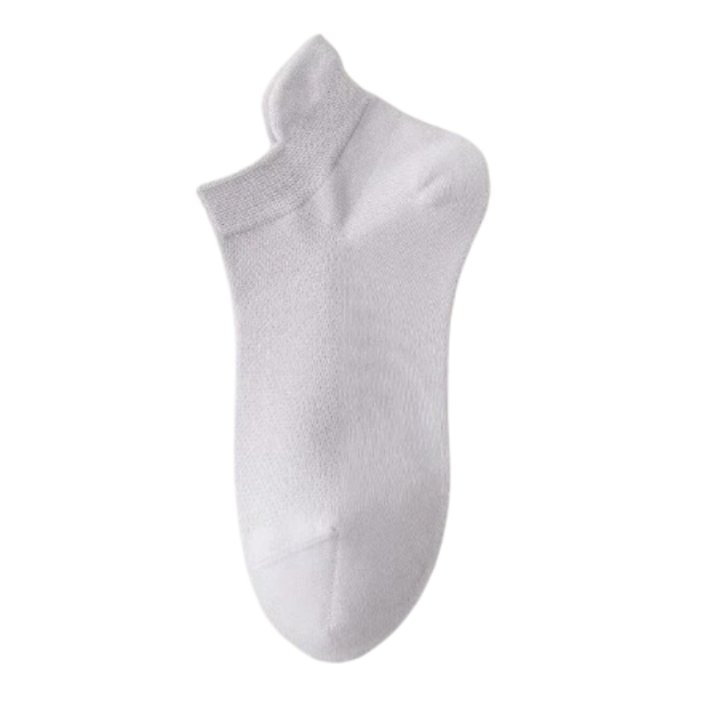 Åndbare bløde ankelstrømper i bomuld
-Lavendel/EU35-40/UK4-6/US5-7 - Ozerty