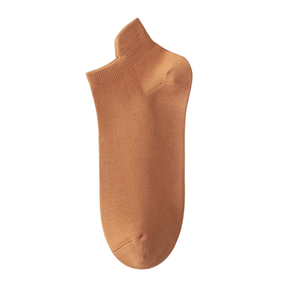 Åndbare bløde ankelstrømper i bomuld
-Orange/EU35-40/UK4-6/US5-7 - Ozerty