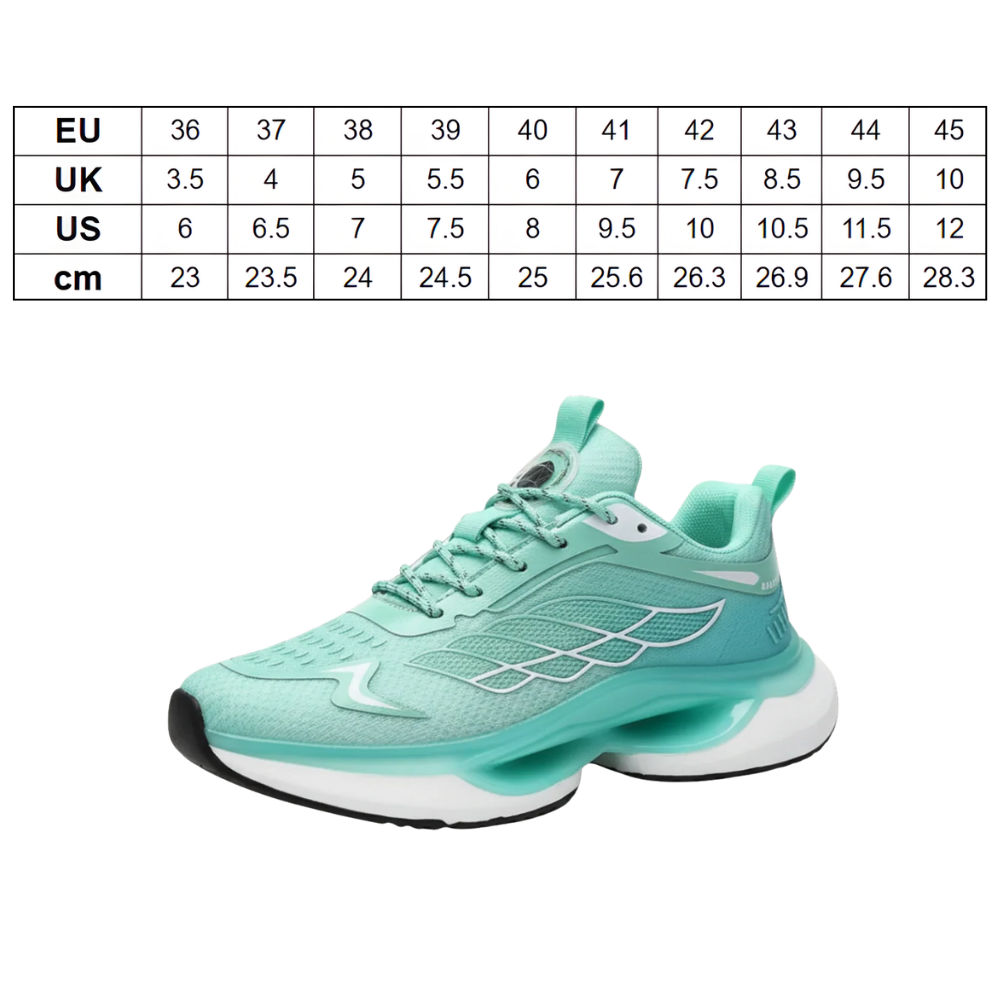 Åndbare løbesko med stødabsorbering - Ozerty