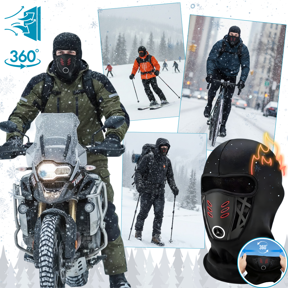 Åndbar fleece 360 balaclava - Ozerty